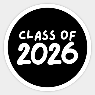 class of 2026 Sticker